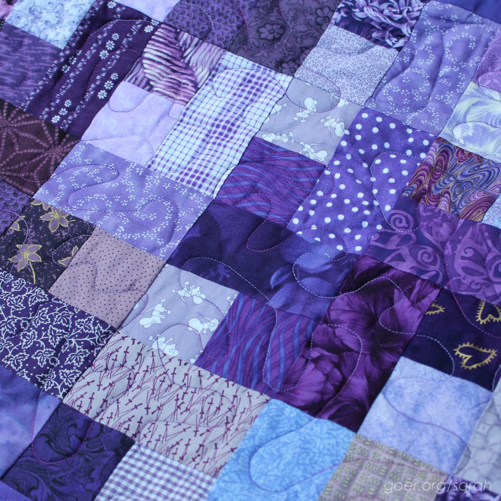 The Purple Quilt Sarah Goer Quilts
