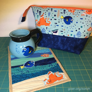 Finding Dory Swap Package - Sarah Goer Quilts