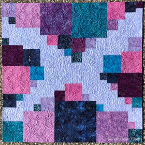 Modern Batik Challenge: Scrappy Squares - Sarah Goer Quilts